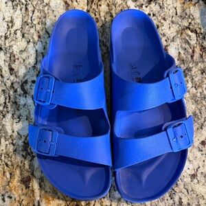 Birkenstock Kids Bright Blue Sandals